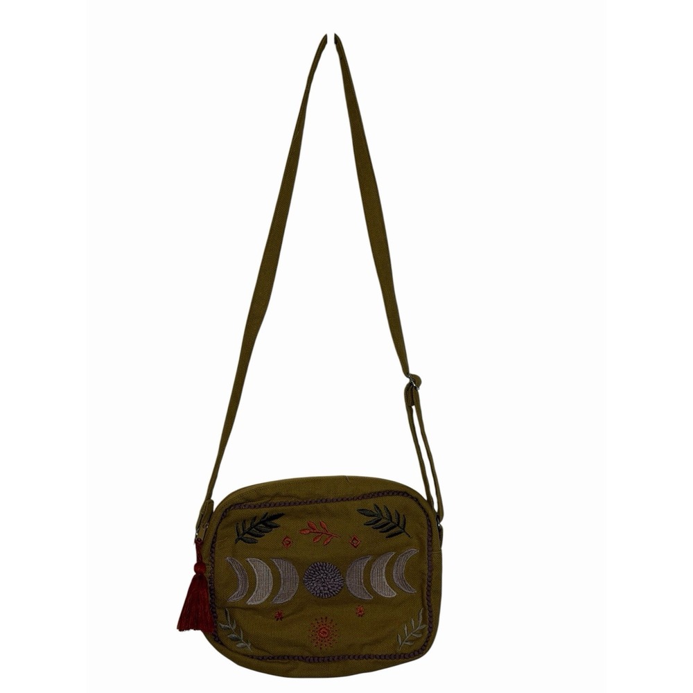 Earthbound Moon Phase Crossbody Moon Phase Celestial Purse - Picture 3 of 7